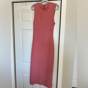 Vici Coral Midi dress